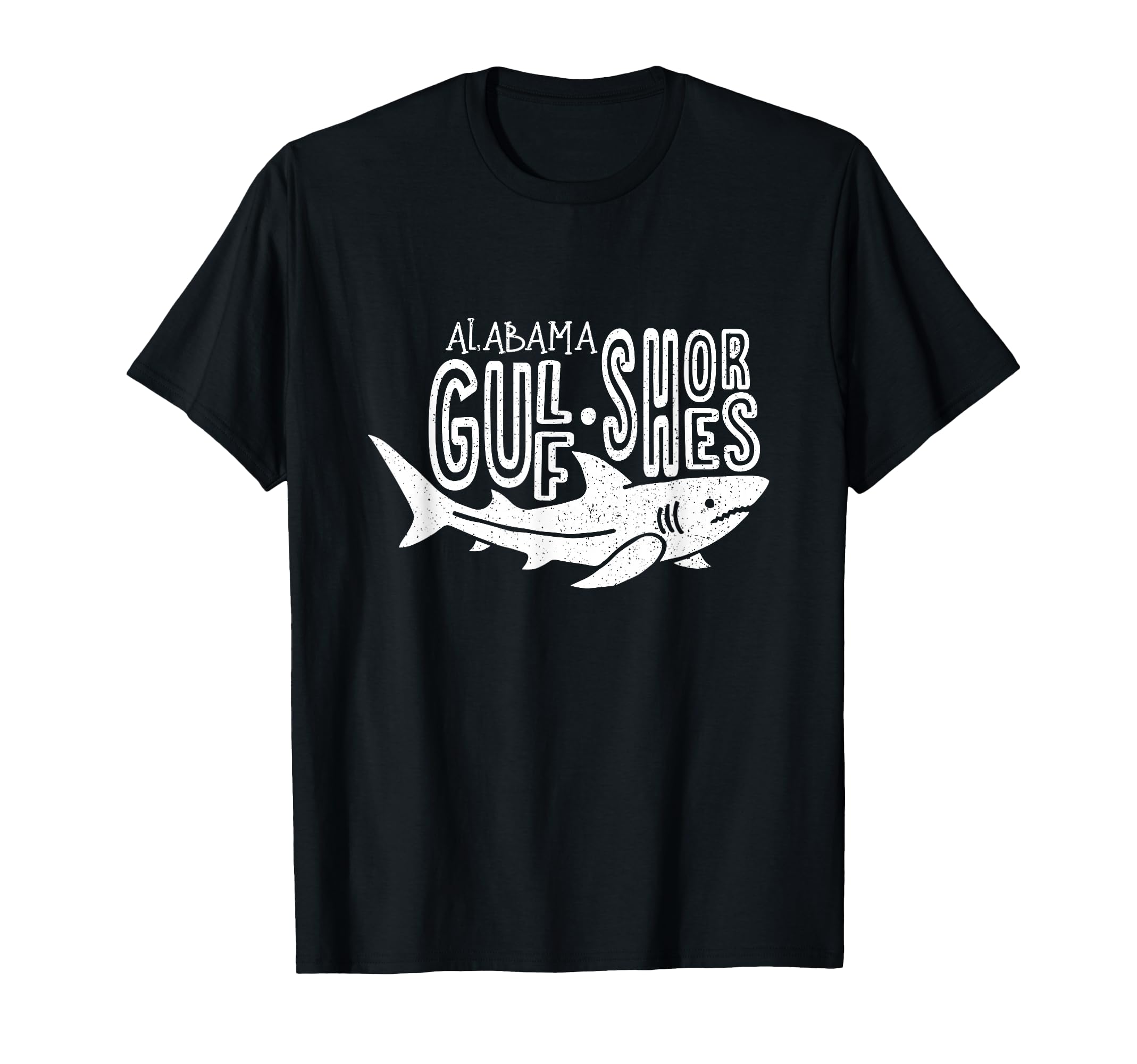 Alabama Gulf Shores Shark Souvenir T-Shirt - Novelty Apparel Men Women - T-Shirt, Sweatshirt, Hoodie