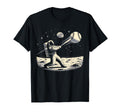 Astronaut Baseball Funny Space T-Shirt - Custom Art Print for Adults - T-Shirt, Sweatshirt, Hoodie