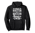 Proud Sister 2026 Senior Soccer Graduate Hoodie - Custom Art Print Unisex - T-Shirt, Sweatshirt, Hoodie