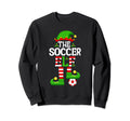 Soccer Elf Funny Family Matching Sweatshirt - Minimalist Print Unisex - T-Shirt, Sweatshirt, Hoodie