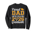Proud Dad Class 2026 Graduate Sweatshirt - Trendy Graphic for Adults - T-Shirt, Sweatshirt, Hoodie