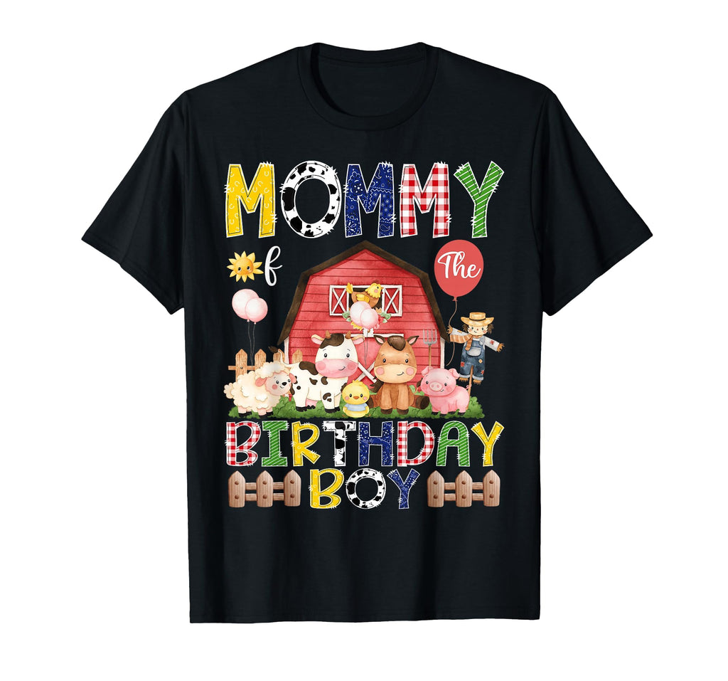 Mommy Birthday 1St Birthday Red T-Shirt - Casual Everyday Wear for Adults - T-Shirt, Sweatshirt, Hoodie