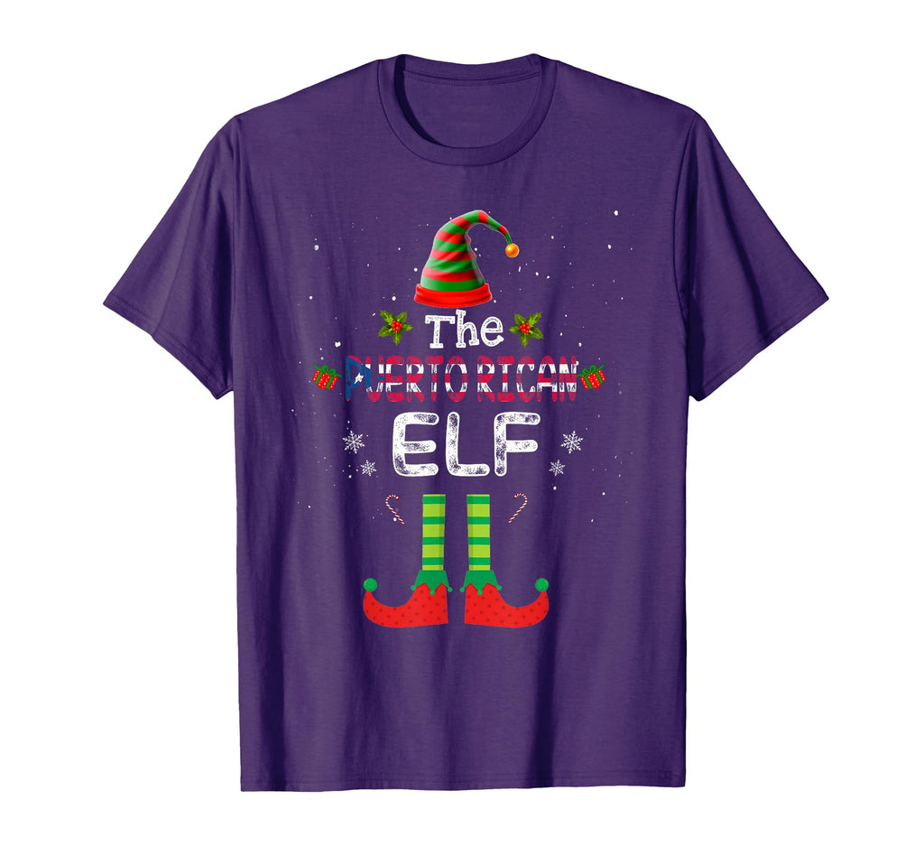Puerto Rican Elf Group Matching Family T-Shirt - Trendy Graphic Unisex - T-Shirt, Sweatshirt, Hoodie