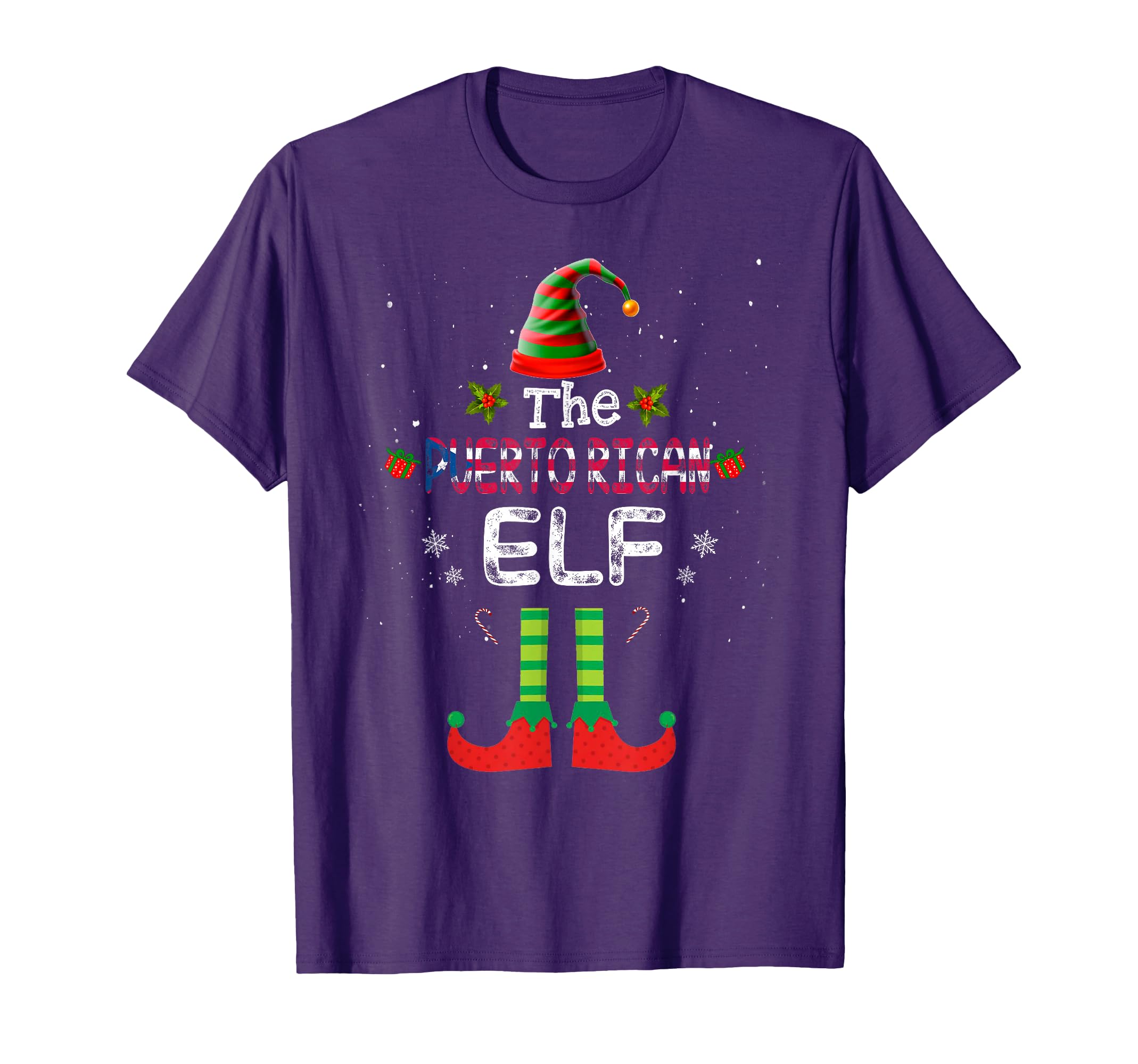 Puerto Rican Elf Group Matching Family T-Shirt - Trendy Graphic Unisex - T-Shirt, Sweatshirt, Hoodie