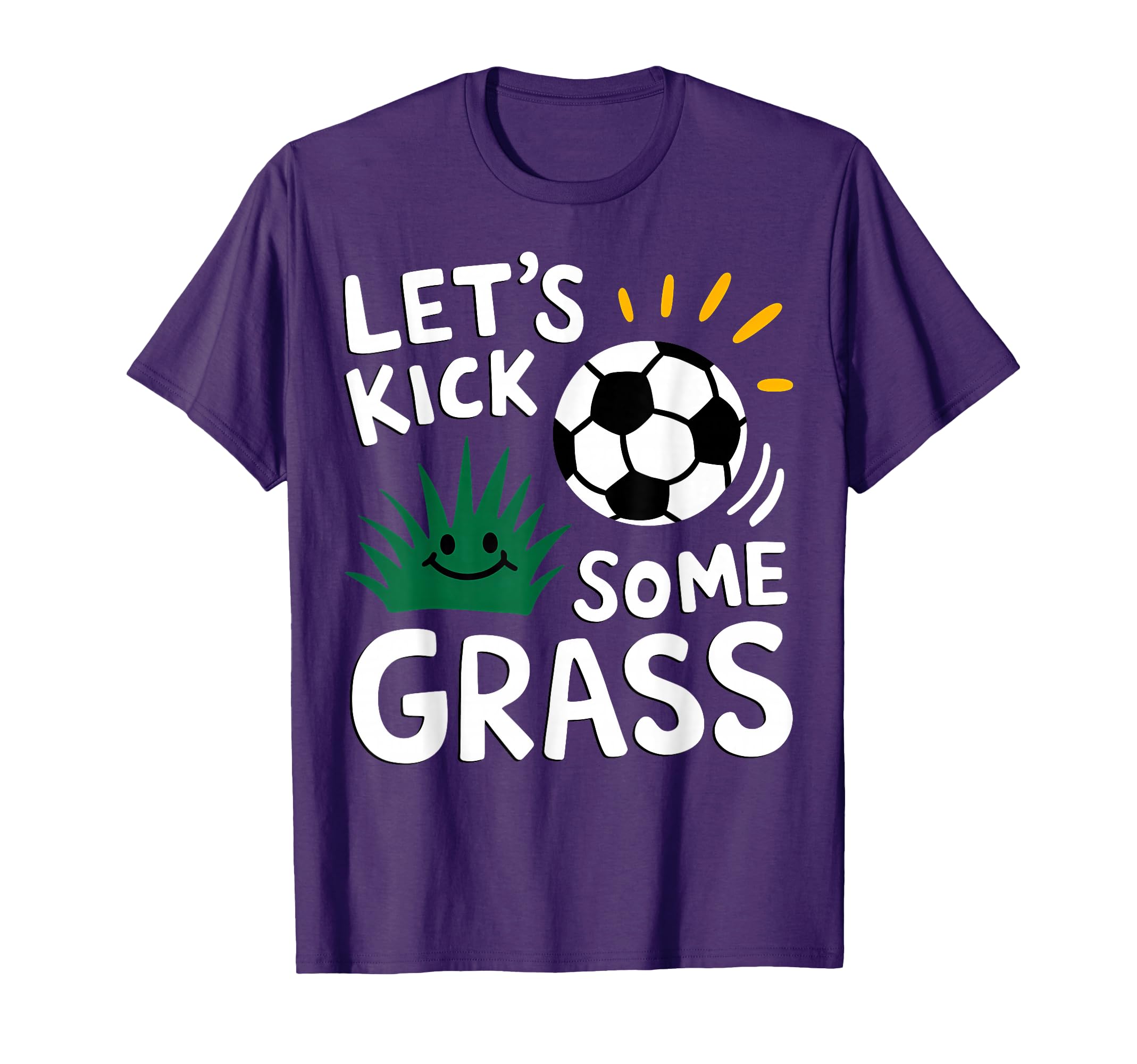 Funny Soccer Player Lets Kick Some T-Shirt - Unique Graphic for Adults - T-Shirt, Sweatshirt, Hoodie