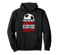 Soccer Brother Proud Brother Soccer Hoodie - Fun Novelty Design Men Women - T-Shirt, Sweatshirt, Hoodie