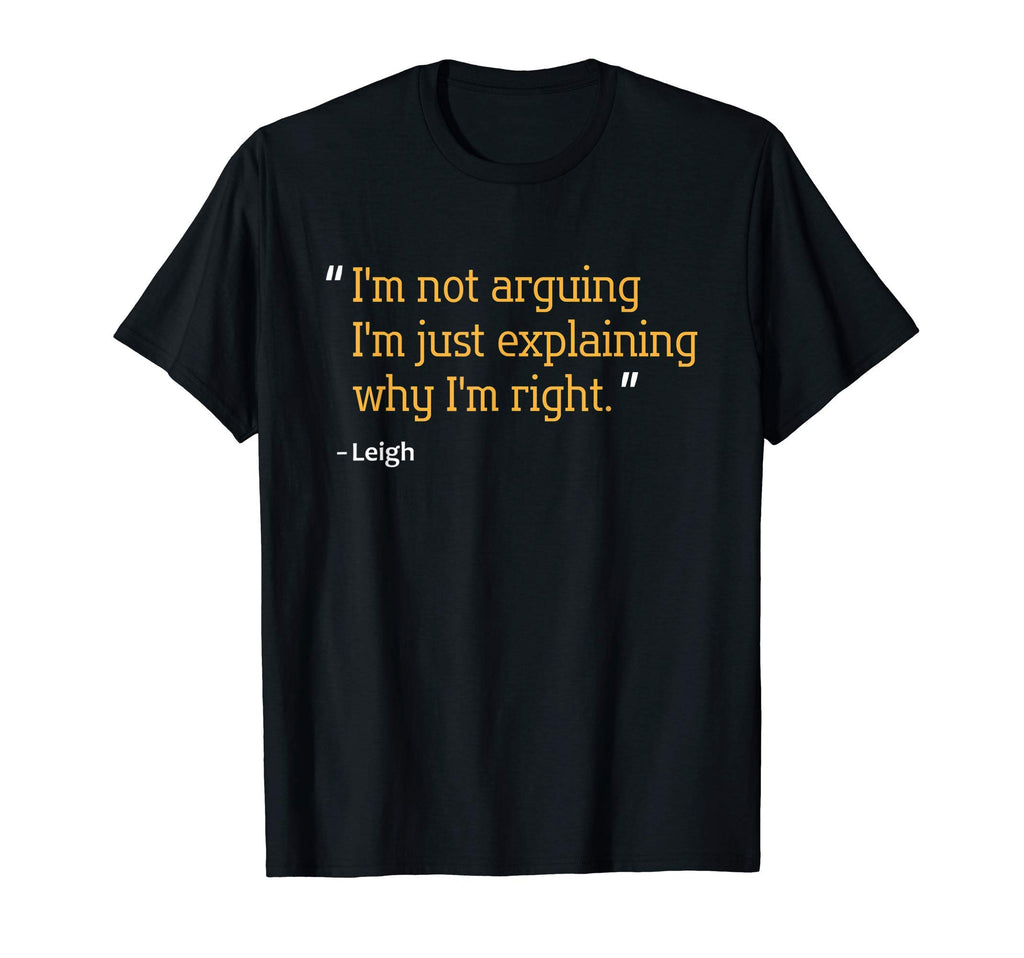 Leigh Gift Funny Birthday T-Shirt - Minimalist Print for Adults - T-Shirt, Sweatshirt, Hoodie