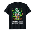 St Patrick Day Irish Gnome Funny Saint T-Shirt - Minimalist Print Unisex - T-Shirt, Sweatshirt, Hoodie