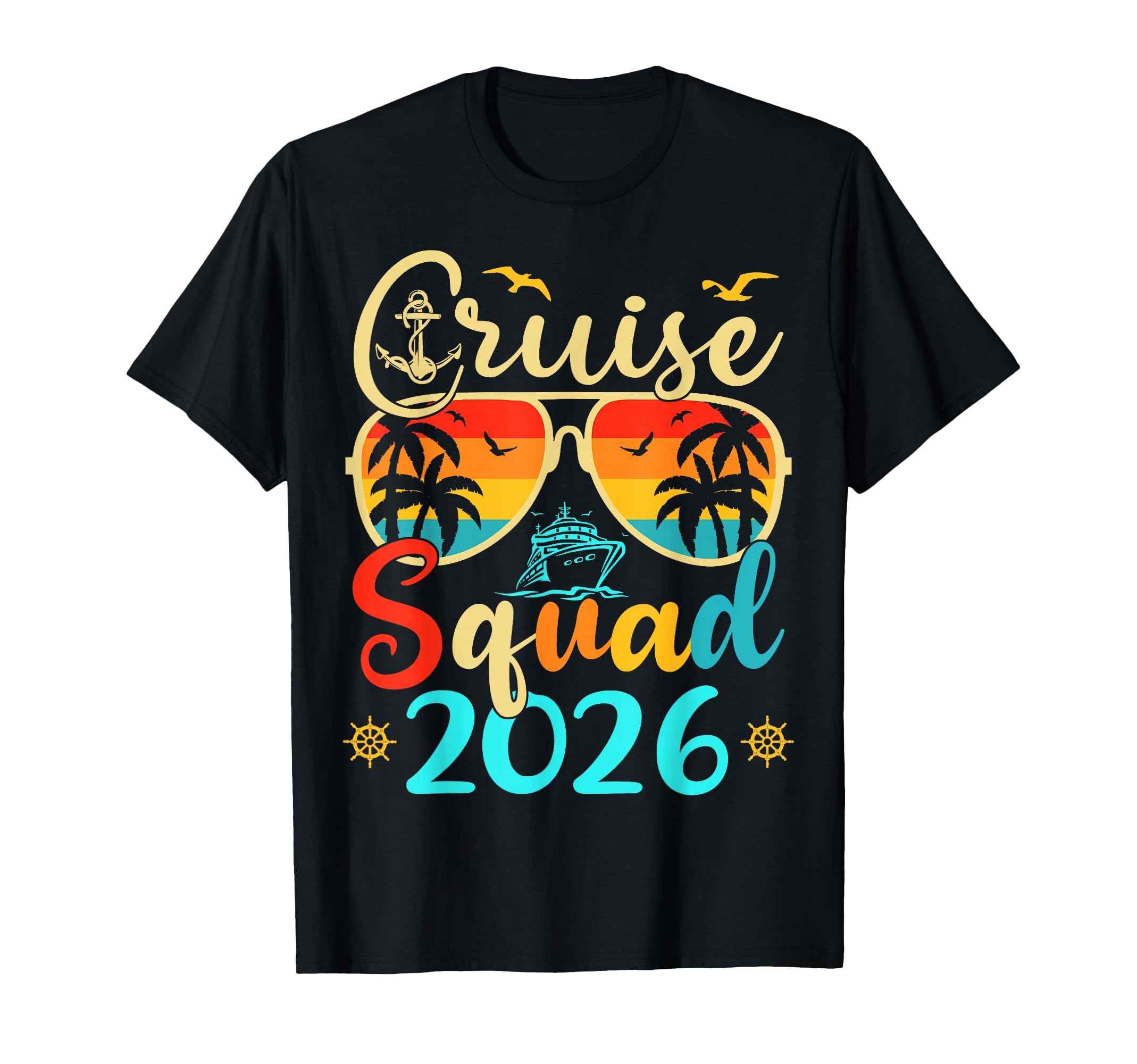 Cruise Squad 2026 Summer Vacation T-Shirt - Unique Graphic Men Women - T-Shirt, Sweatshirt, Hoodie