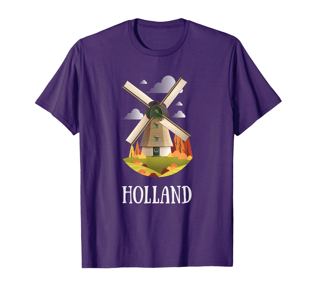 Windmill Dutch Holiday Holland T-Shirt - Trendy Graphic Men Women - T-Shirt, Sweatshirt, Hoodie