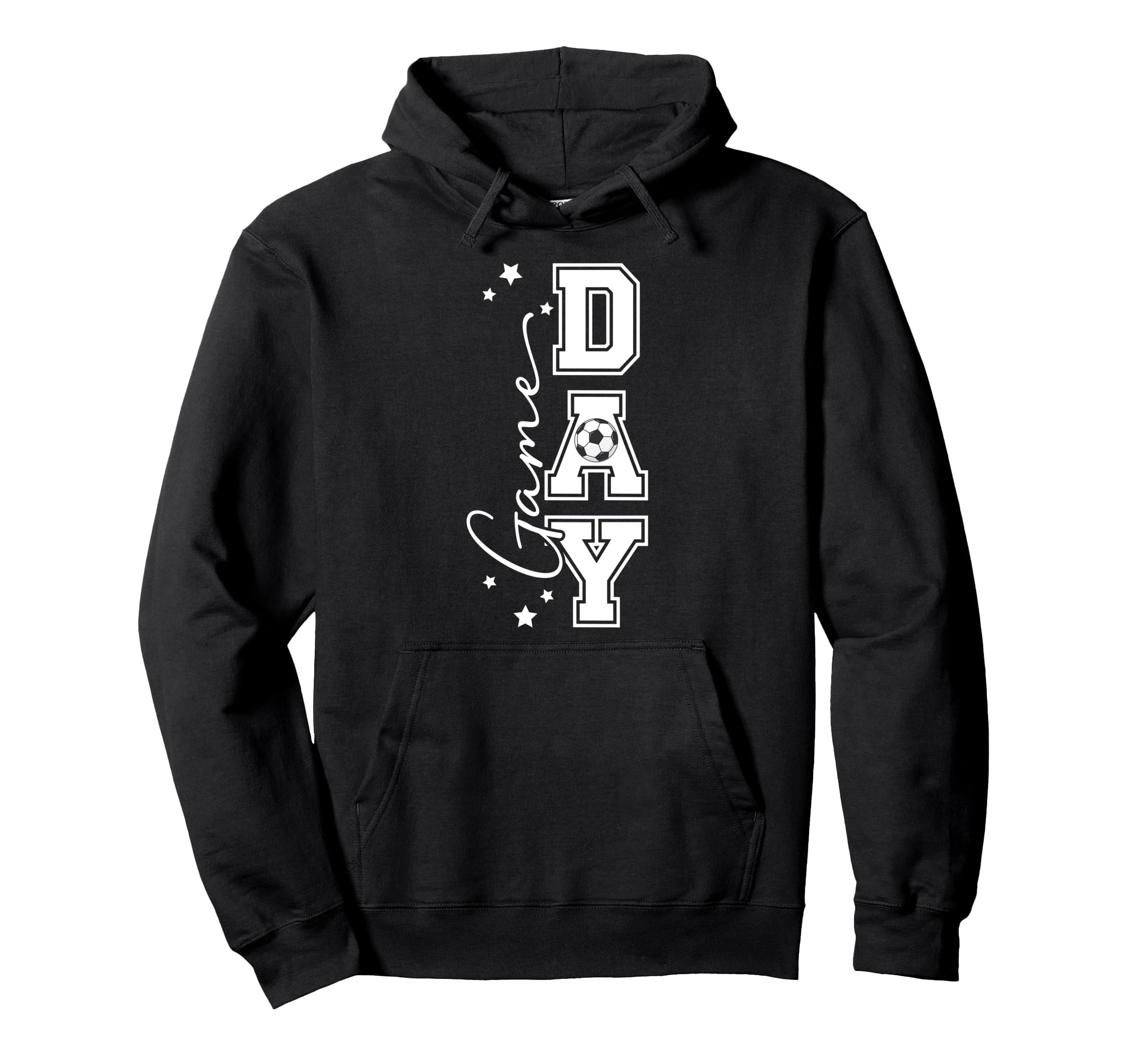 Game Day Funny Game Day Soccer Game Hoodie - Minimalist Print for Adults - T-Shirt, Sweatshirt, Hoodie