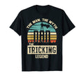 Myth Legend Dad Trampolining T-Shirt - Fun Novelty Design for Adults - T-Shirt, Sweatshirt, Hoodie