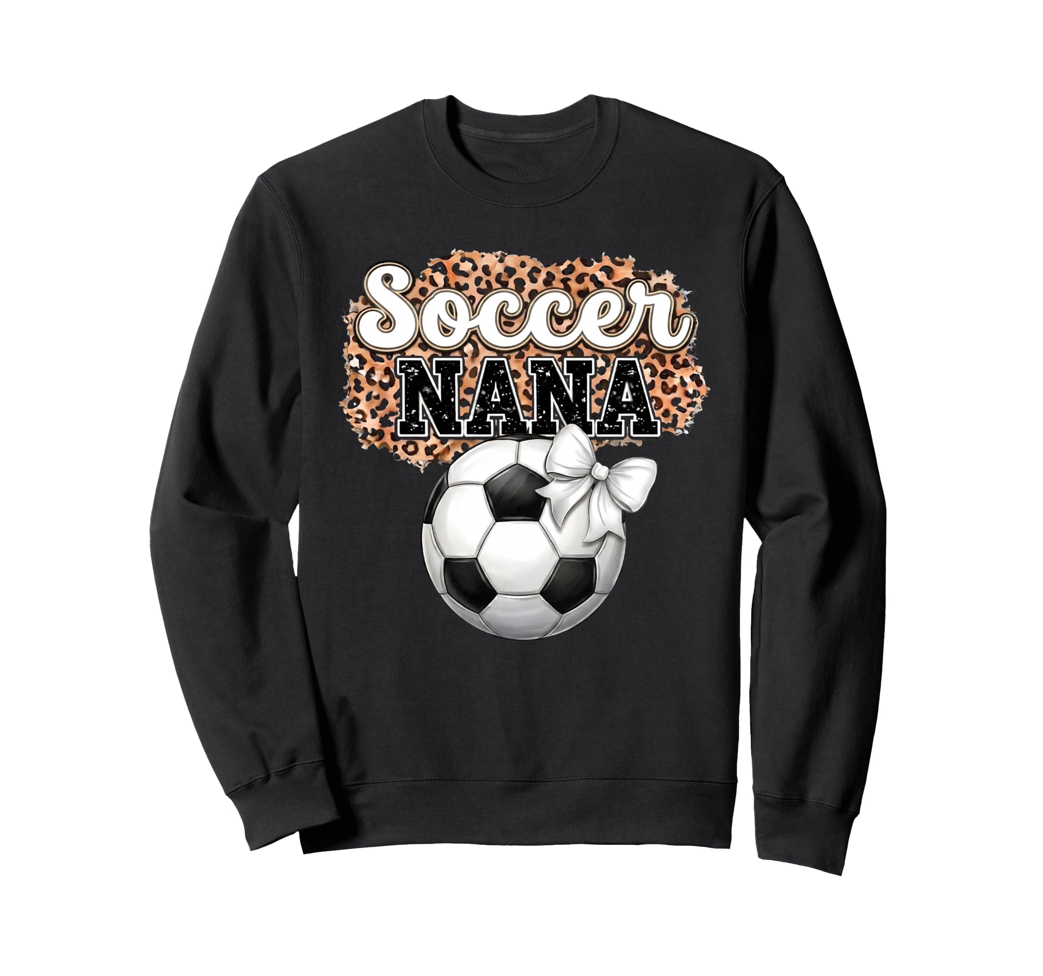 Soccer Nana Mothers Day Bow Sweatshirt - Streetwear Style for Adults - T-Shirt, Sweatshirt, Hoodie
