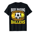 Busy Raising Ballers Softball Soccer T-Shirt - Custom Art Print for Adults - T-Shirt, Sweatshirt, Hoodie