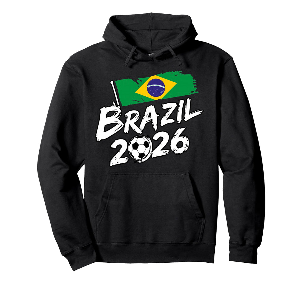Brazil Football Soccer Game Player Fan Hoodie - Novelty Apparel Unisex - T-Shirt, Sweatshirt, Hoodie