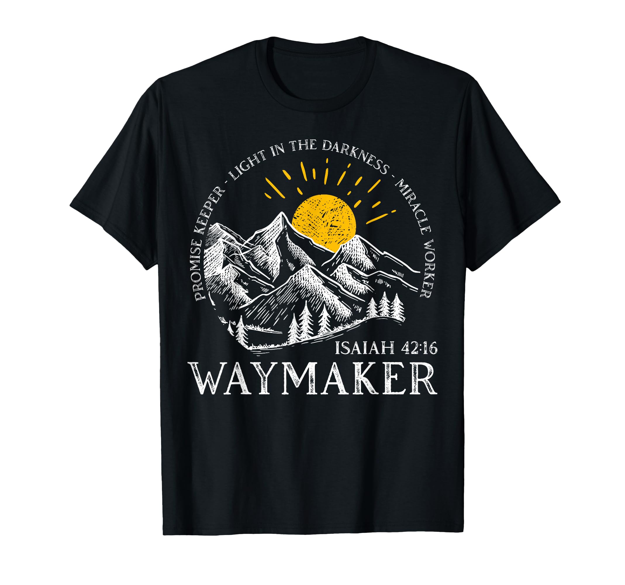 Waymaker Promise Keeper Miracle T-Shirt - Custom Art Print for Adults - T-Shirt, Sweatshirt, Hoodie