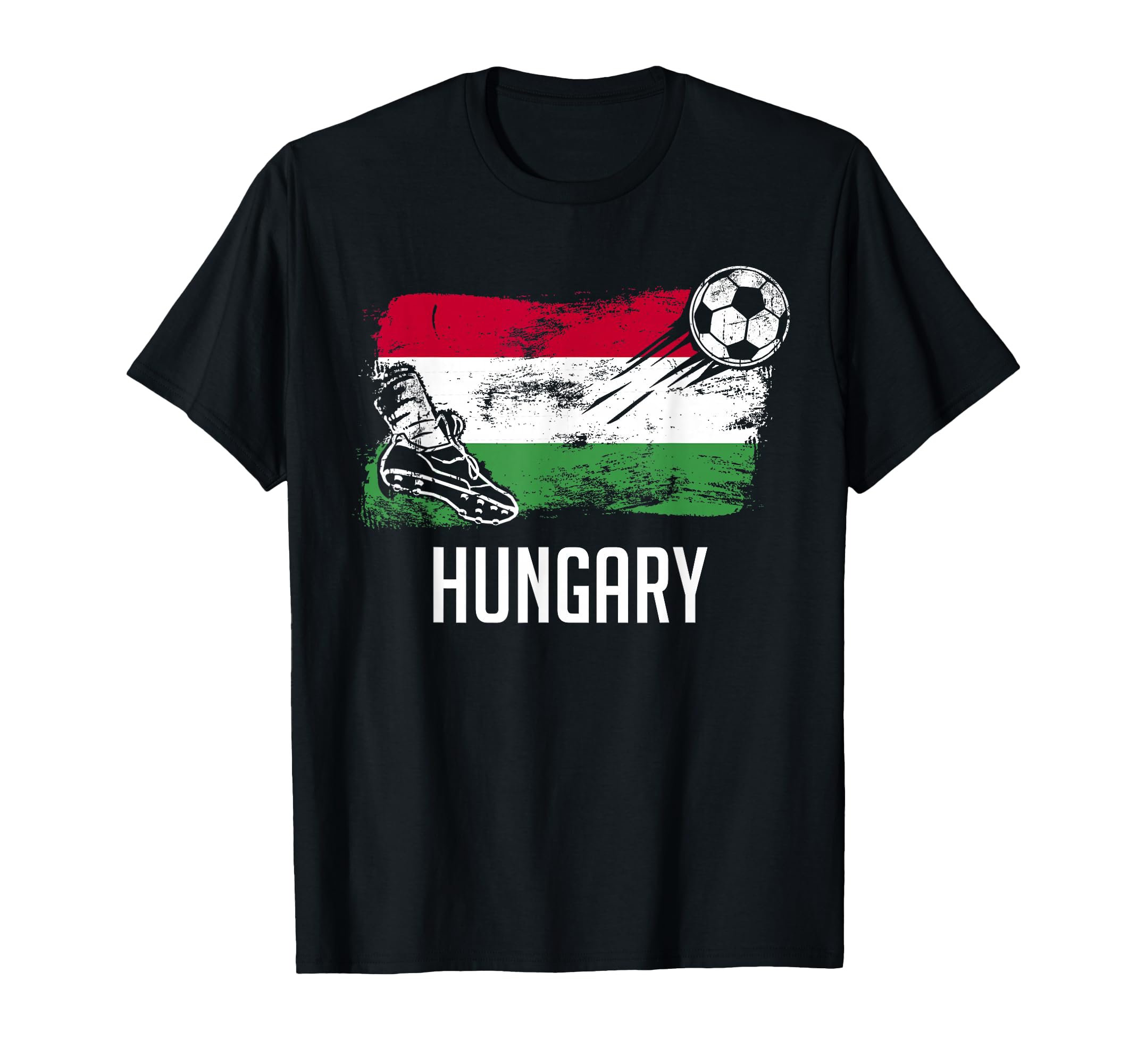 Hungary Flag Hungarian Soccer Flag T-Shirt - Unique Graphic Unisex - T-Shirt, Sweatshirt, Hoodie