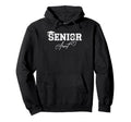Senior Aunt Class 2026 Graduate Hoodie - Minimalist Print for Adults - T-Shirt, Sweatshirt, Hoodie
