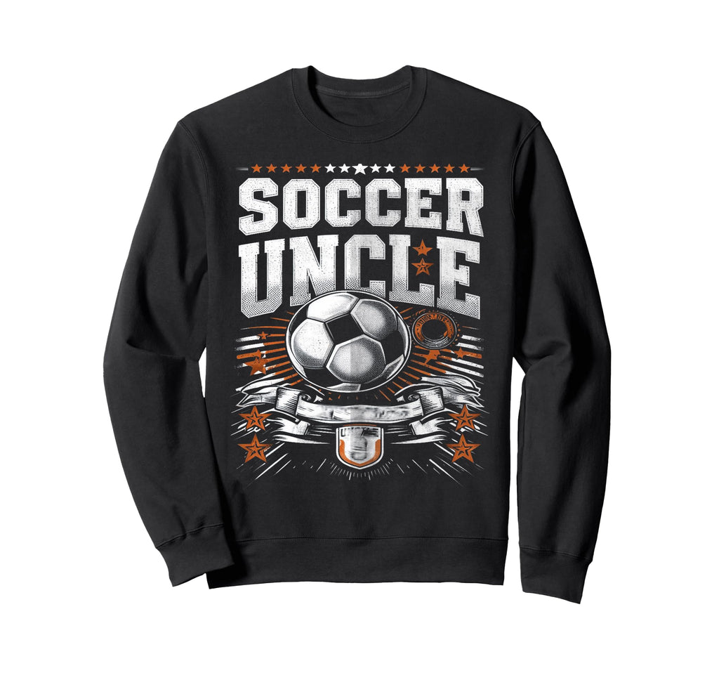 Soccer Uncle Football Lover Gifts Sweatshirt - Minimalist Print Men Women - T-Shirt, Sweatshirt, Hoodie