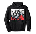 Husband Dad Trucker Legend Hoodie - Casual Everyday Wear Unisex - T-Shirt, Sweatshirt, Hoodie