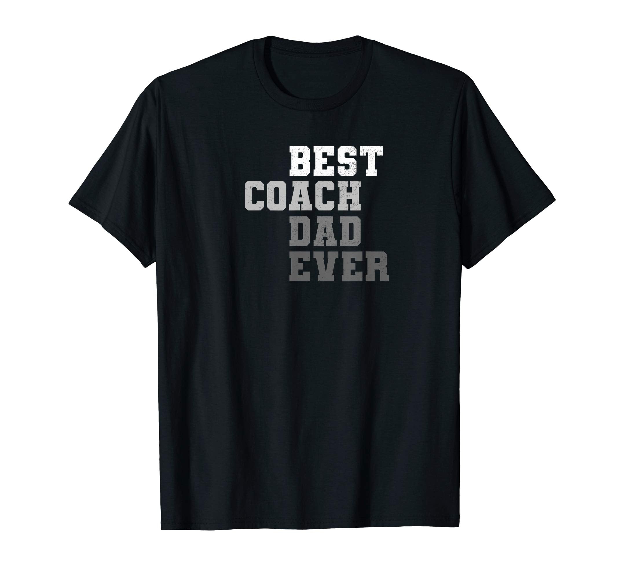 Mens Best Coach Dad Ever Football T-Shirt - Trendy Graphic Men Women - T-Shirt, Sweatshirt, Hoodie