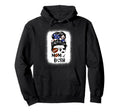 Messy Bun Soccer Mom Football Mom Hoodie - Casual Everyday Wear Men Women - T-Shirt, Sweatshirt, Hoodie