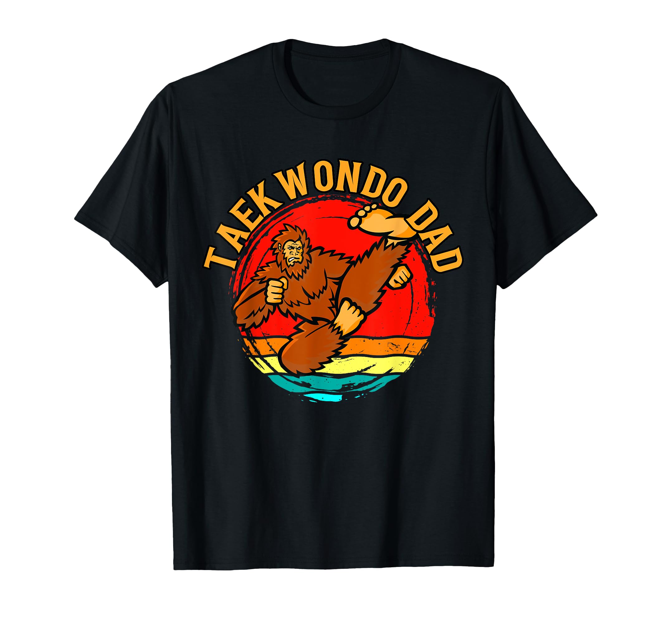 Big Foot Taekwondo Dad T-Shirt - Fun Novelty Design for Adults - T-Shirt, Sweatshirt, Hoodie