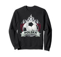 Polska Poland Soccer Jersey Sweatshirt - Casual Everyday Wear for Adults - T-Shirt, Sweatshirt, Hoodie