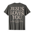 Christian Faith Over Fear Jesus Loves Hoodie - Custom Art Print for Adults - T-Shirt, Sweatshirt, Hoodie