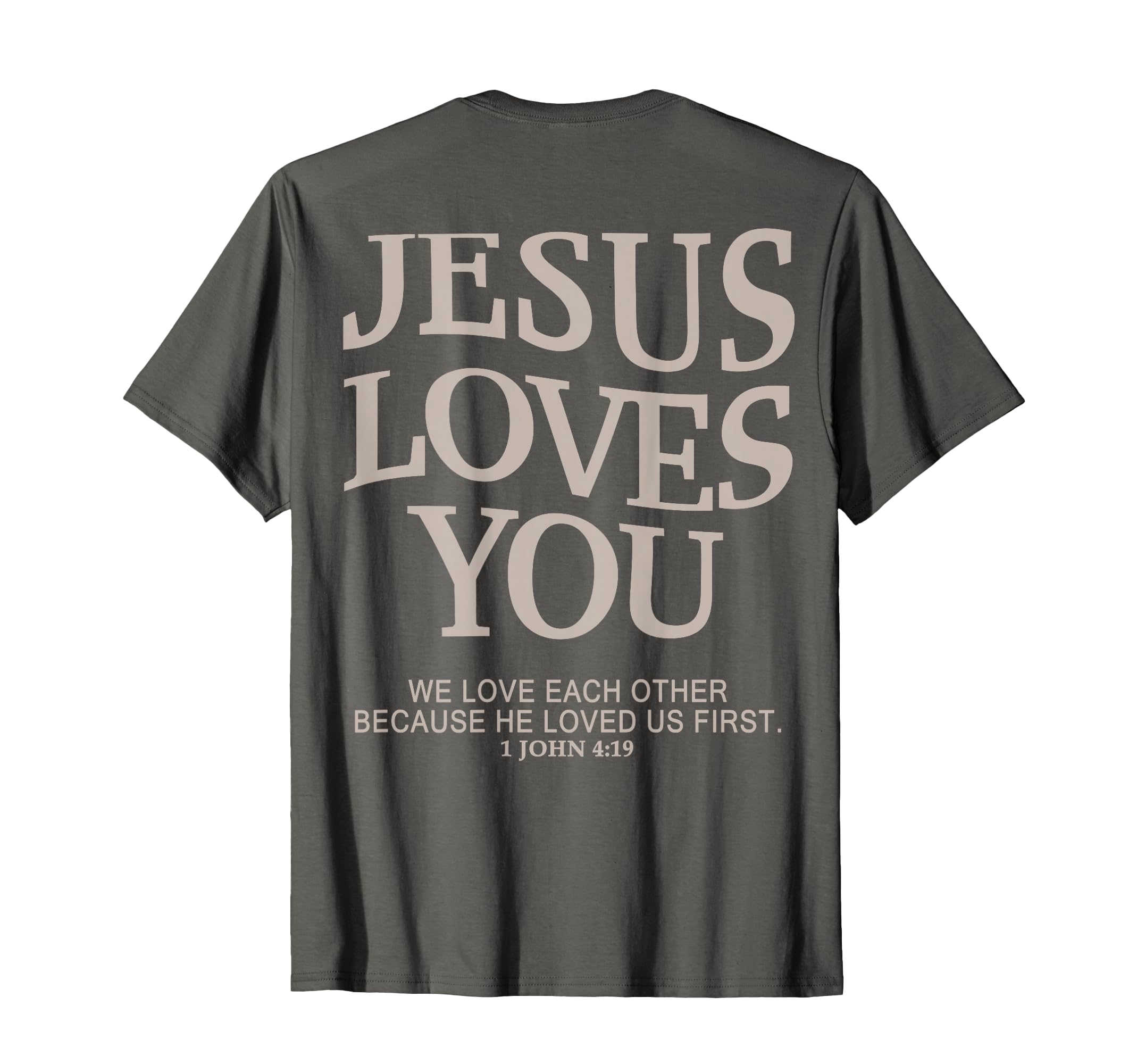Christian Faith Over Fear Jesus Loves Hoodie - Custom Art Print for Adults - T-Shirt, Sweatshirt, Hoodie