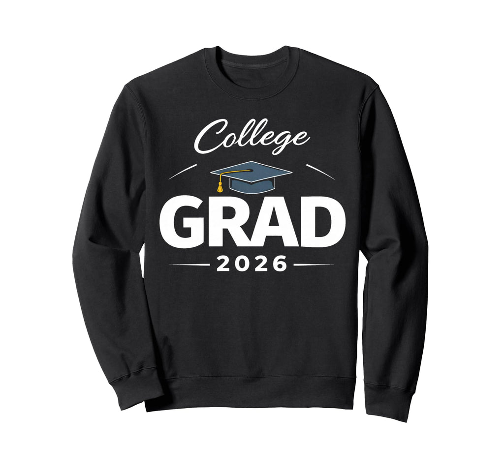 Senior Graduation School Class Sweatshirt - Fun Novelty Design for Adults - T-Shirt, Sweatshirt, Hoodie