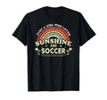 Who Loves Sunshine And Soccer Football T-Shirt - Custom Art Print Men Women - T-Shirt, Sweatshirt, Hoodie