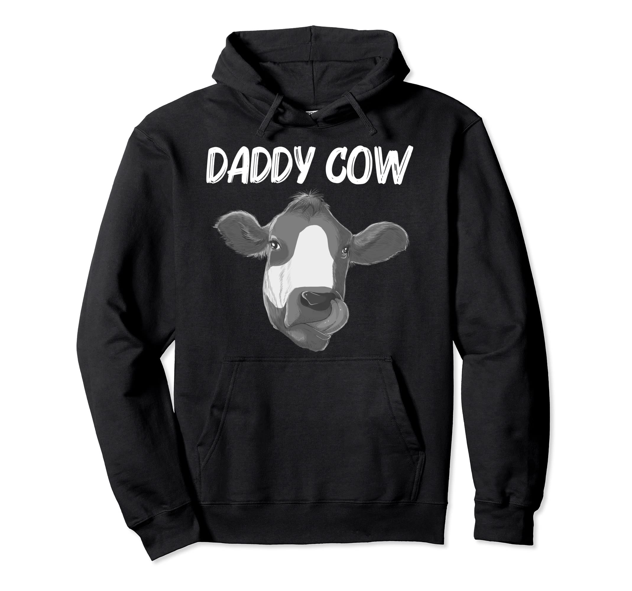 Funny Cow Dad Cow Farmer Farming Lover Hoodie - Custom Art Print Men Women - T-Shirt, Sweatshirt, Hoodie