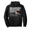 Best Bearded Dragon Dad Ever Hoodie - Casual Everyday Wear Unisex - T-Shirt, Sweatshirt, Hoodie