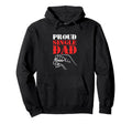 Single Dad Hands Proud Single Dad Hoodie - Unique Graphic Unisex - T-Shirt, Sweatshirt, Hoodie