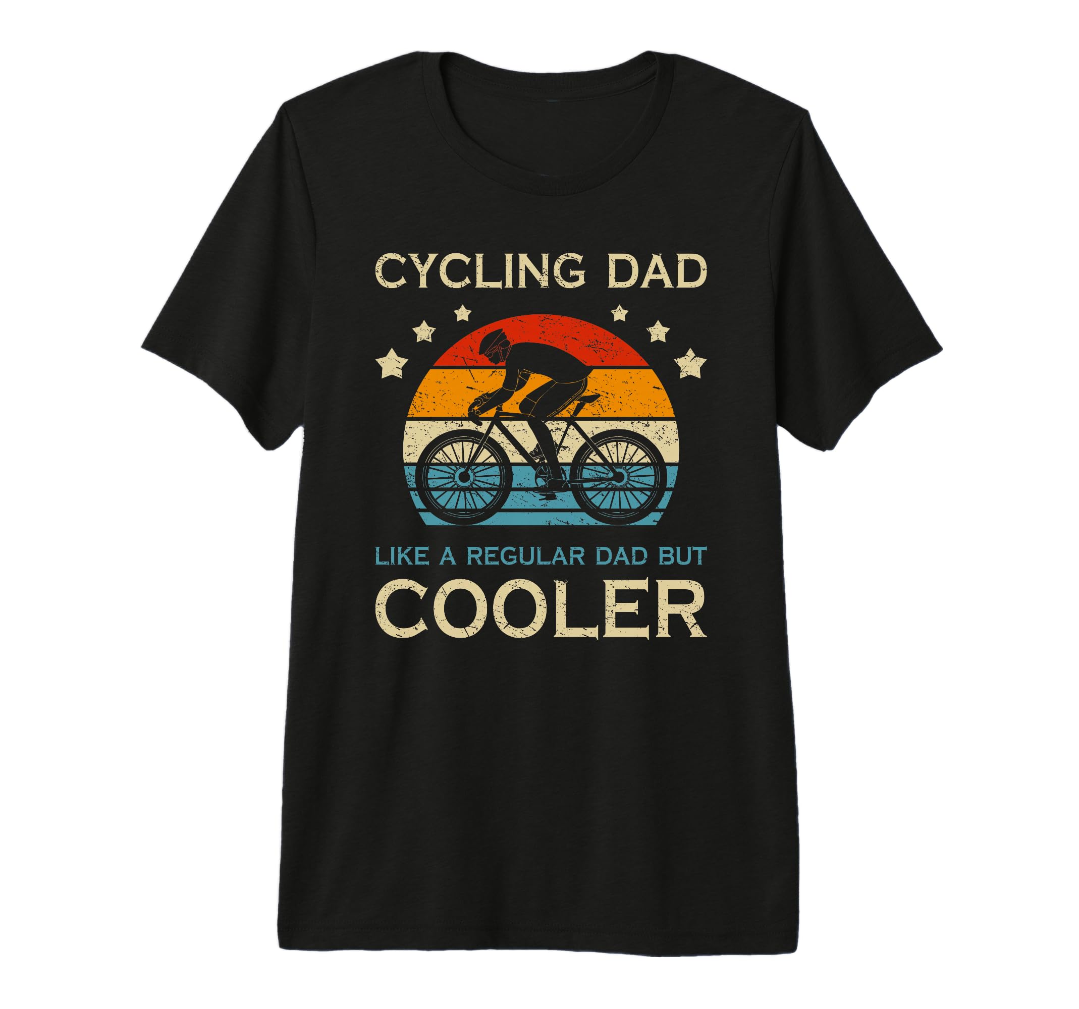 Mens Cycling Dad Bike Rider Cyclist T-Shirt - Trendy Graphic Men Women - T-Shirt, Sweatshirt, Hoodie