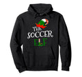 Soccer Elf Family Matching Group Gift Hoodie - Minimalist Print for Adults - T-Shirt, Sweatshirt, Hoodie