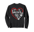 Soccer Titi Heart Titi Soccer Sweatshirt - Novelty Apparel for Adults - T-Shirt, Sweatshirt, Hoodie