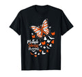 Multiple Sclerosis Awareness Butterfly T-Shirt - Graphic Print Men Women - T-Shirt, Sweatshirt, Hoodie