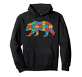 Autism Awareness Autistic Love Proud Dad Hoodie - Novelty Apparel Unisex - T-Shirt, Sweatshirt, Hoodie