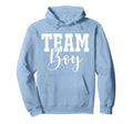 Team Team Blue Gender Reveal Party Hoodie - Fun Novelty Design Unisex - T-Shirt, Sweatshirt, Hoodie