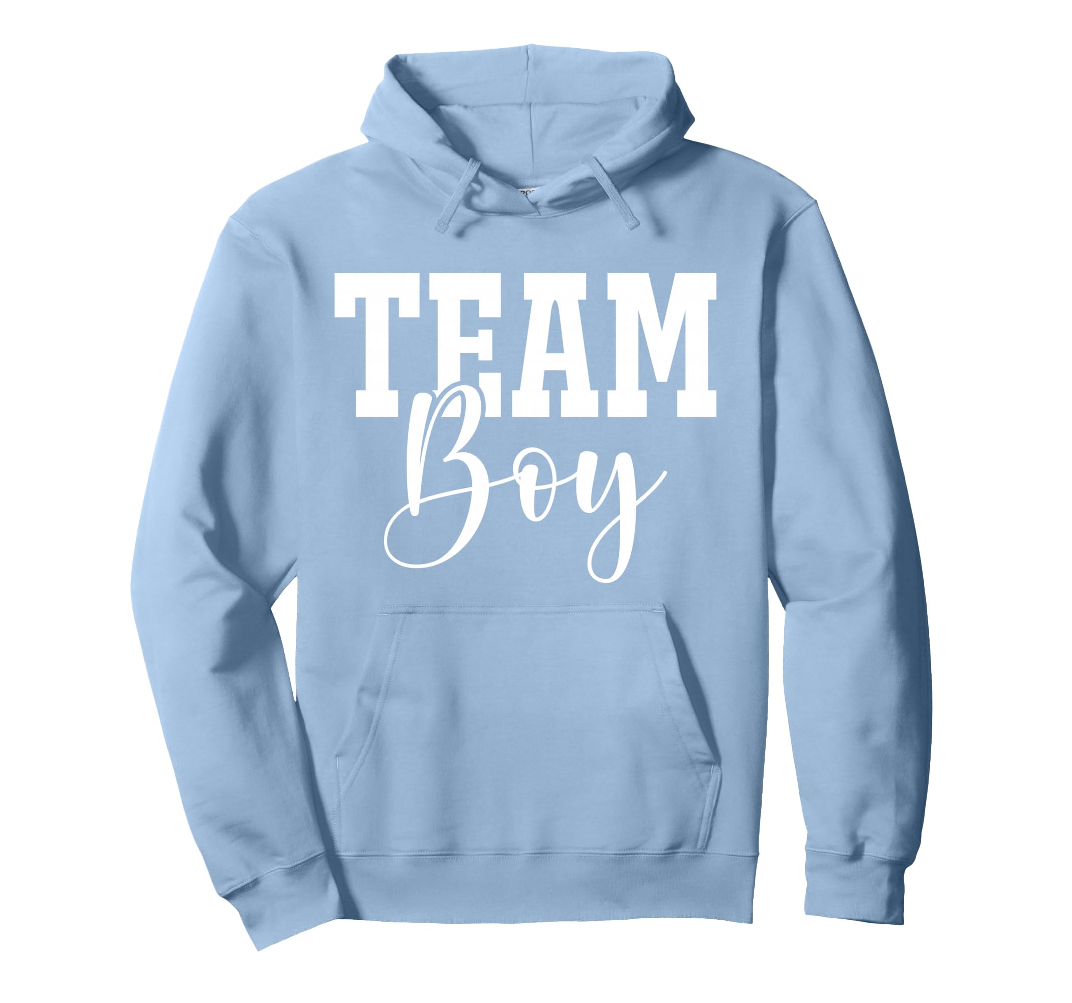 Team Team Blue Gender Reveal Party Hoodie - Fun Novelty Design Unisex - T-Shirt, Sweatshirt, Hoodie