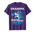 Grandpa Birthday Shark Ocean Matching T-Shirt - Fun Novelty Design Unisex - T-Shirt, Sweatshirt, Hoodie