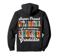 Super Proud Little Brother Awesome Hoodie - Aesthetic Graphic for Adults - T-Shirt, Sweatshirt, Hoodie