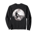 Bigfoot Mountain Bike Moon Funny Sweatshirt - Custom Art Print Men Women - T-Shirt, Sweatshirt, Hoodie