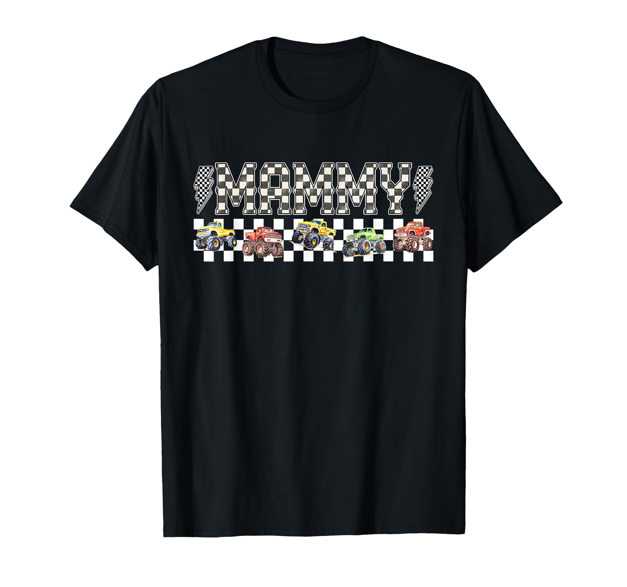 Mammy Monster Truck Family Crew T-Shirt - Casual Everyday Wear Men Women - T-Shirt, Sweatshirt, Hoodie