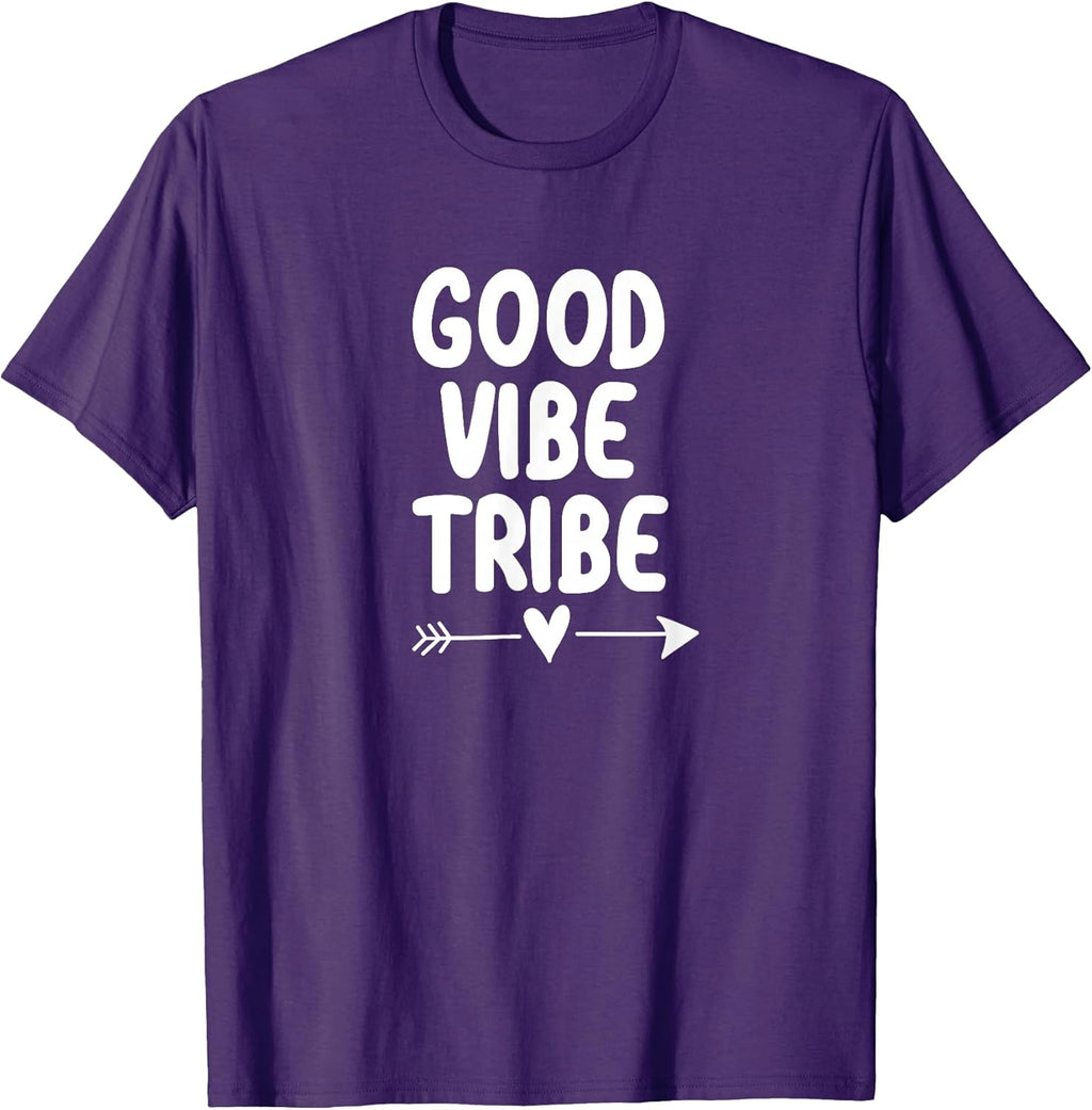 Inspirational, Good Vibe Tribe Motivational - Adult & Kids T-Shirts, Sweatshirts & Hoodies apparel design preview 1