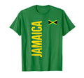Jamaica Flag Athletic Soccer Football T-Shirt - Novelty Apparel Unisex - T-Shirt, Sweatshirt, Hoodie
