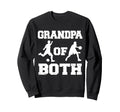 Grandpa Both Funny Soccer Basketball Sweatshirt - Trendy Graphic Men Women - T-Shirt, Sweatshirt, Hoodie