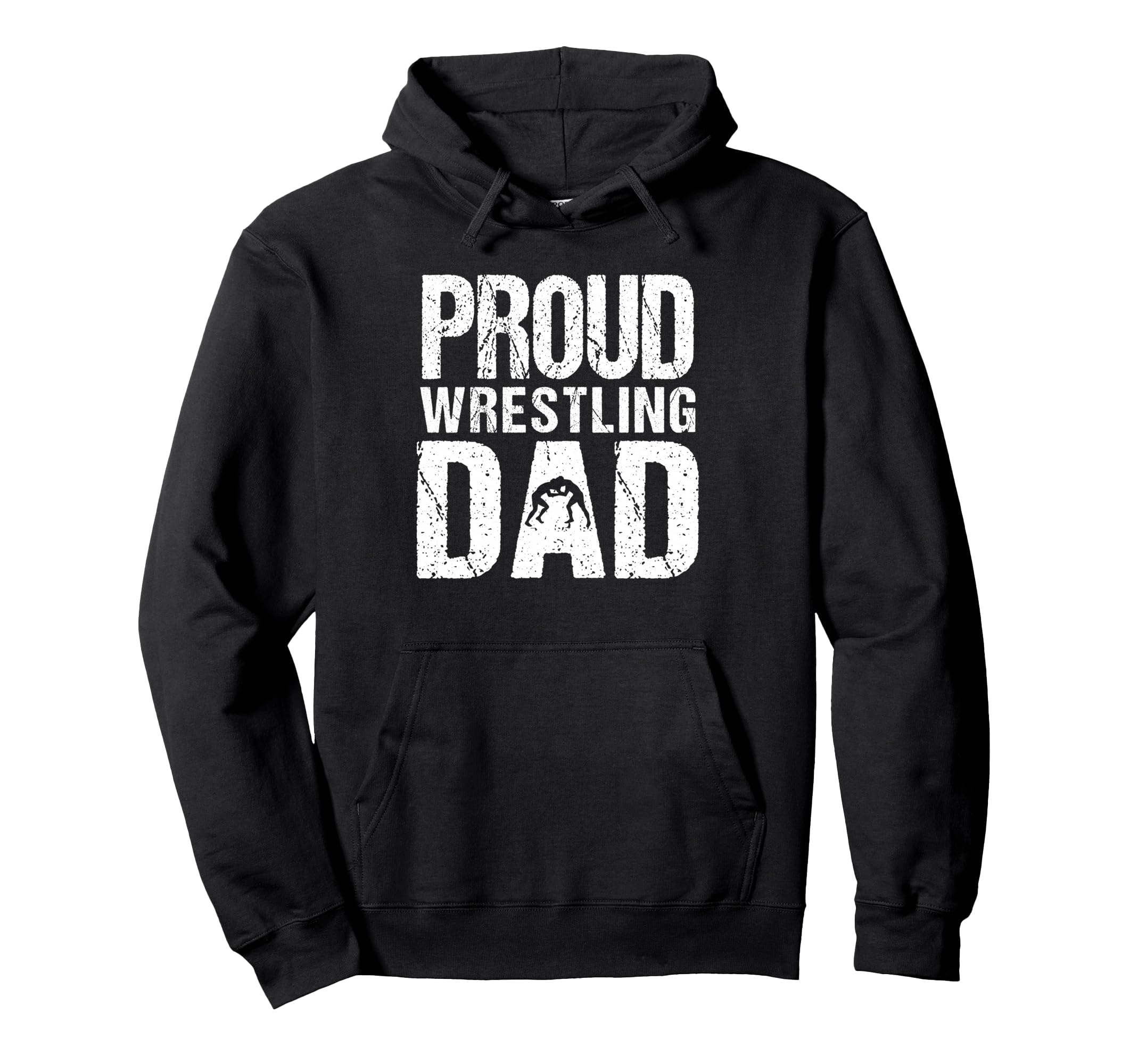 Proud Wrestling Dad Game Day Sports Hoodie - Trendy Graphic for Adults - T-Shirt, Sweatshirt, Hoodie
